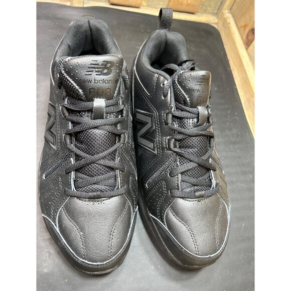 New Balance 608v5 MX608AB5 Mens Black Sneakers Size 8.5 4E Wide Comfort Insert - Picture 3 of 11